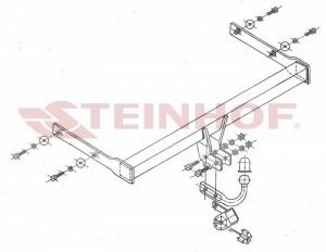 Steinhof hak holowniczy Volkswagen Golf V Hatchback 2003-2008