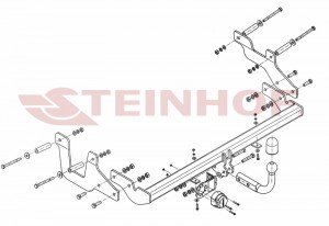 Steinhof hak holowniczy Dacia Dokker 2012-