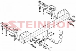 Steinhof hak holowniczy Subaru Legacy (BM/BR) Kombi 2009-2014