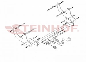 Steinhof hak holowniczy Dacia Logan I MCV Kombi 2007-2013