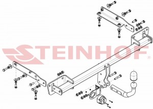 Steinhof hak holowniczy Opel Astra (K) Hatchback 2015-