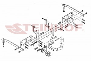 Steinhof hak holowniczy Fiat Panda III 2012-