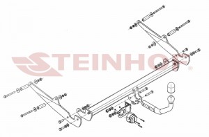 Steinhof hak holowniczy Renault Clio IV Grandtour 2013-2020