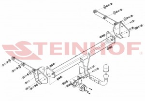 Steinhof hak holowniczy Subaru Outback (BS) 2015-2019