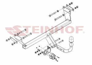 Steinhof hak holowniczy Dodge Caliber 2006-2012