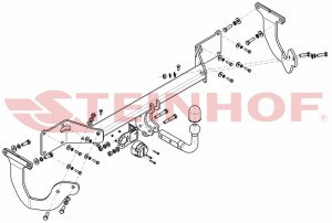 Steinhof hak holowniczy Peugeot Expert III 2016-