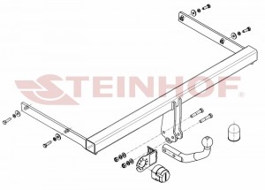 Steinhof hak holowniczy Škoda Superb II Sedan 2008-2015