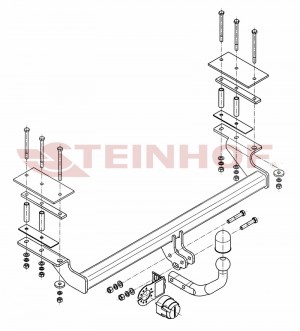 Steinhof hak holowniczy Chevrolet Lacetti Sedan 2003-2010