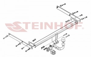 Steinhof hak holowniczy Ford C-MAX II 2010-2019