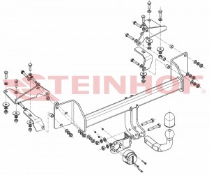 Steinhof hak holowniczy Suzuki Liana 2001-2007