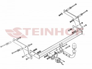 Steinhof hak holowniczy Dacia Sandero II 2013-2021